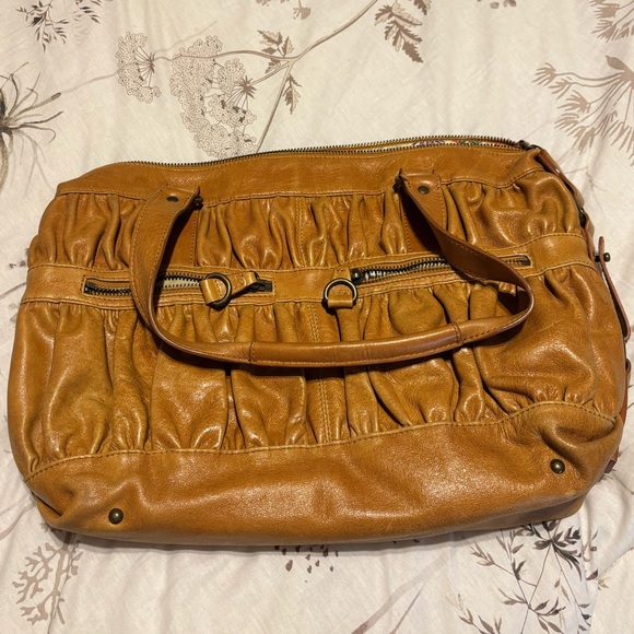 Anthropologie Leather Purse - Picture 1 of 4